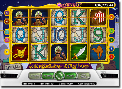 Play Arabian Nights online pokies