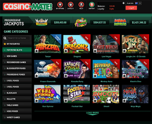 Casino Mate pokies games