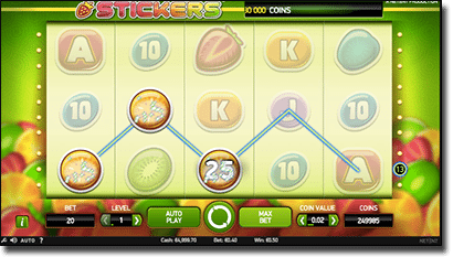Play Stickers pokies on iPhone and Android