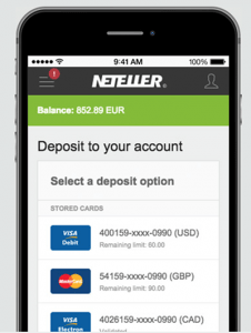 Neteller mobile