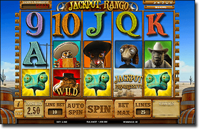 Rango progressive jackpot pokies