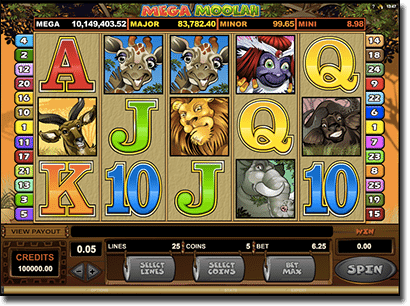Mega Moolah progressive jackpot pokies over $10 million