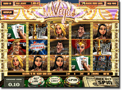 Mr Vegas 3D animated online pokies