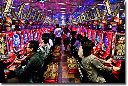 Panchinko pokies machines in Japan