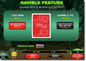 Gamble bonus feature in online pokies games