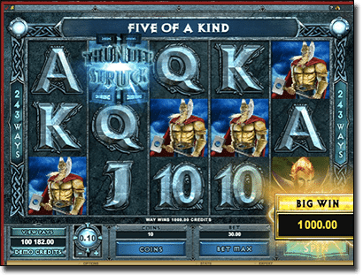 Thunderstruck II online pokies game