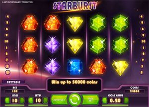 Starburst online pokies by NetEnt