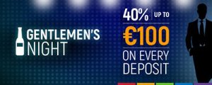 Gentlemen's Night promo Slots Million Casino