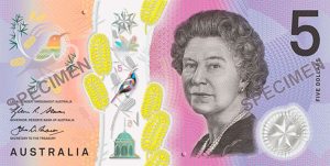 New $5 Australian bank note problems at the pokies