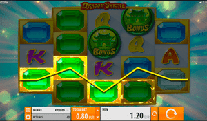 Dragon Strike pokies by Quickspin software